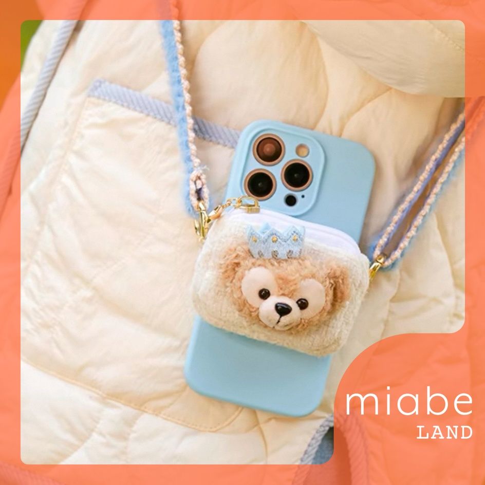 Group B｜10~15営業日国内倉庫発送｜上海ディズニー公式グッズ専門 miabe LAND｜ダッフィー＆フレンズ｜限定｜ダッフィー、｜ファンタジーフェスティバル　お誕生日　スマホホルダー　グリッ