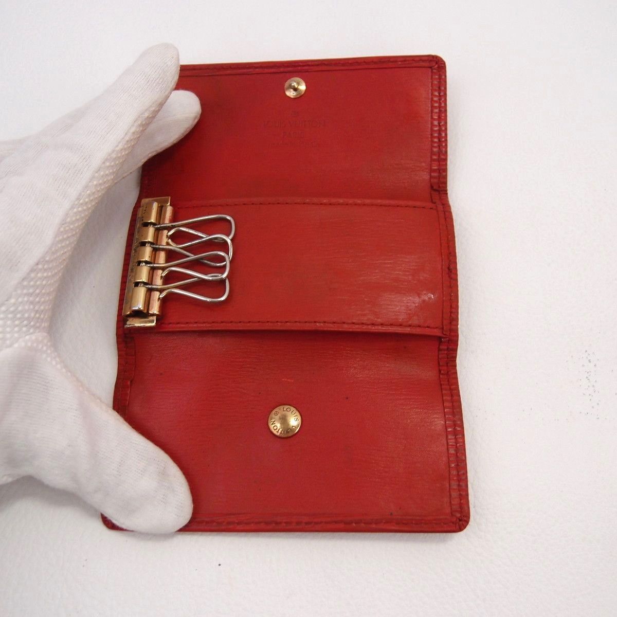 早い者勝ち　正規品　美品　LOUIS VUITONの4連キーケース ラストチャンス！ 1点限り LOUIS VUITTON ルイ ヴィトン キーケース 4