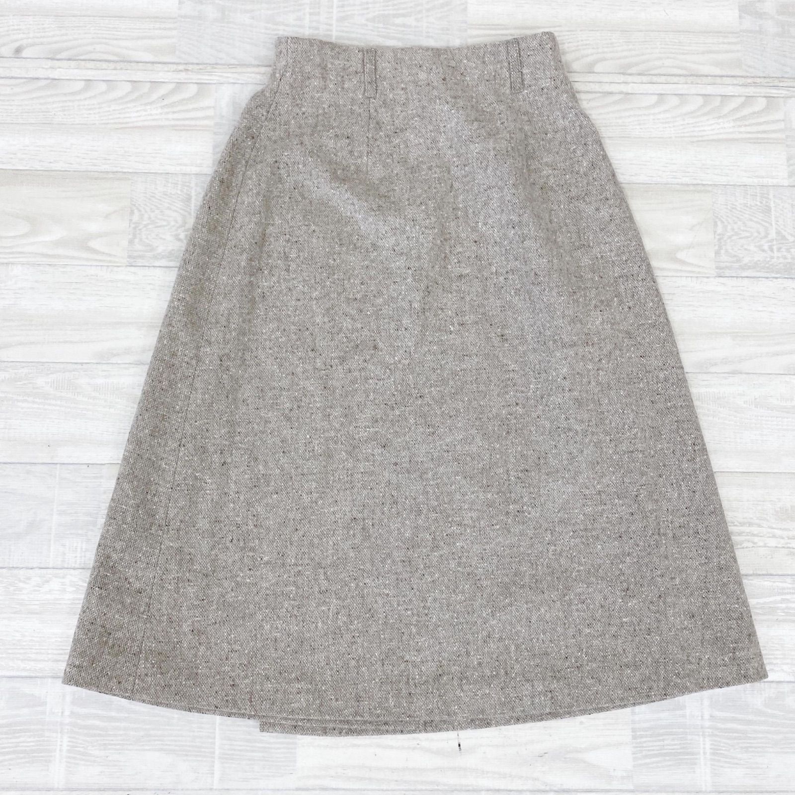 MaxMara マックスマーラ 巻きスカート ラップスカート Size36【中古  