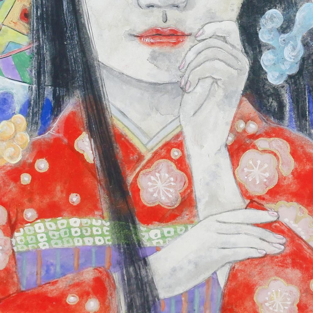 ◆妖艶な黒髪少女 〇新進作家