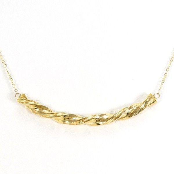 K18YG ネックレス necklace 総重量約2.3g 約45cm