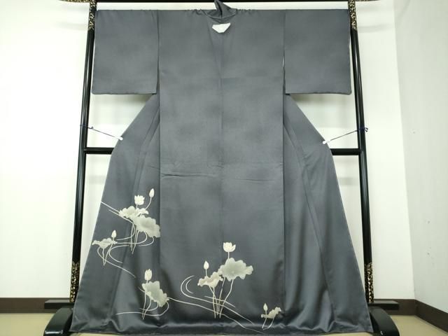 平和屋着物●訪問着　睡蓮　ロング丈　正絹　逸品　未使用　DAAX4700ps 平和屋着物○訪問着 睡蓮 ロング丈 正絹 逸品 未使用 DAAX4700ps