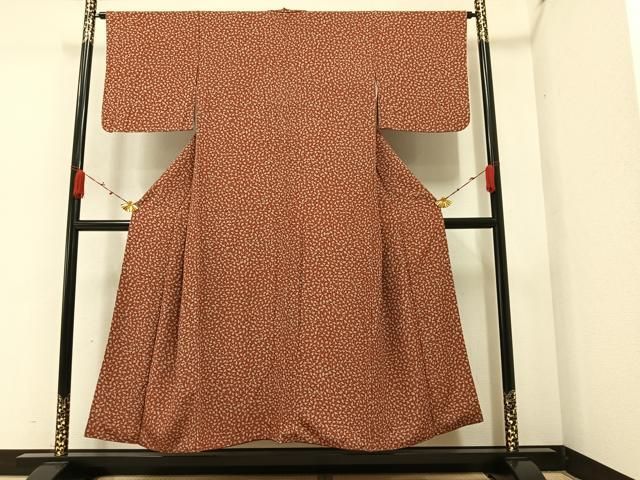 平和屋着物●上質な小紋　イチョウ　銀杏　正絹　逸品　AAAZ4558ph 平和屋着物○上質な小紋 イチョウ 銀杏 正絹 逸品 AAAZ4558ph - メルカリ