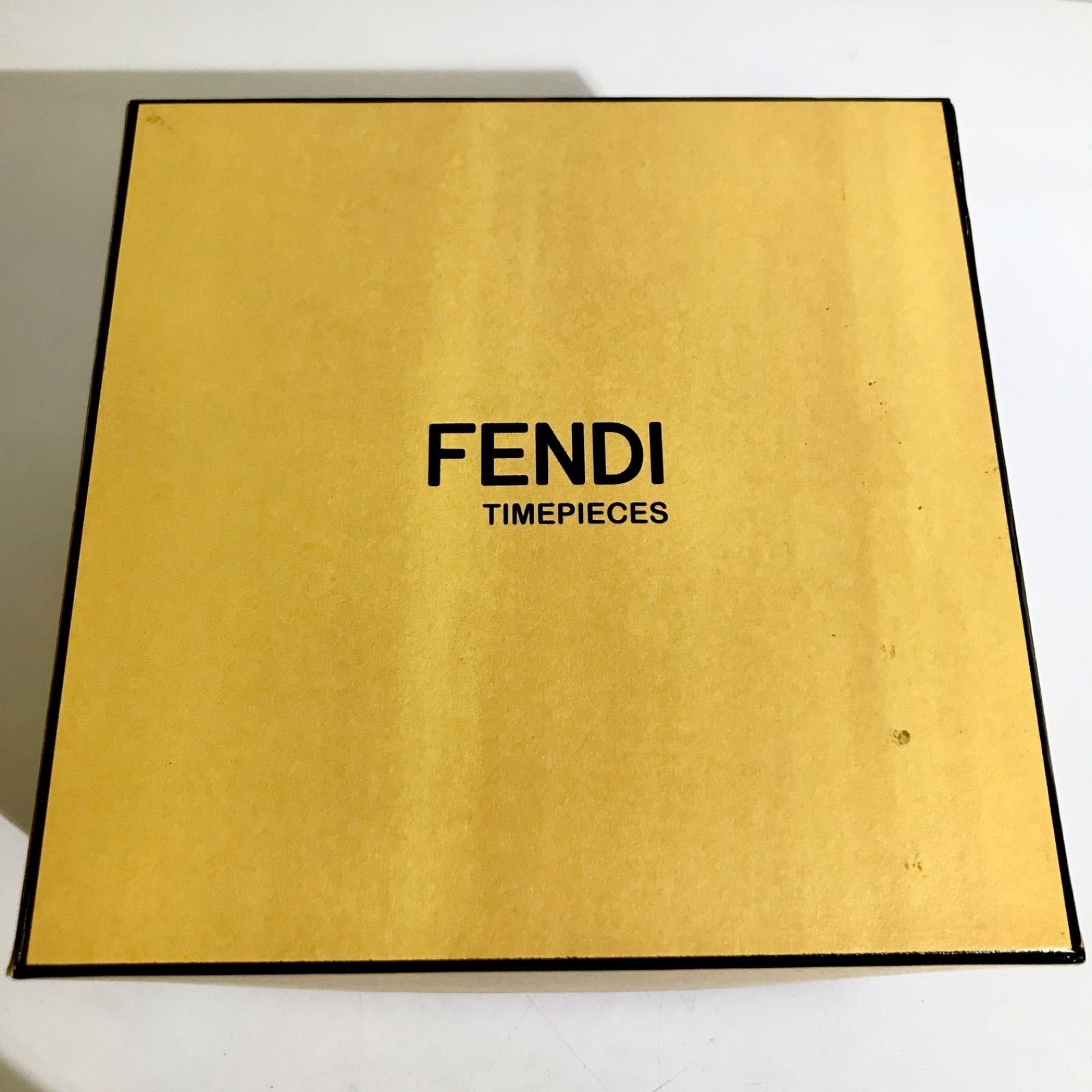 FENDI フェンディ FENDI TIMEPIECES フェンディタイムピーシーズ 空箱 説明書