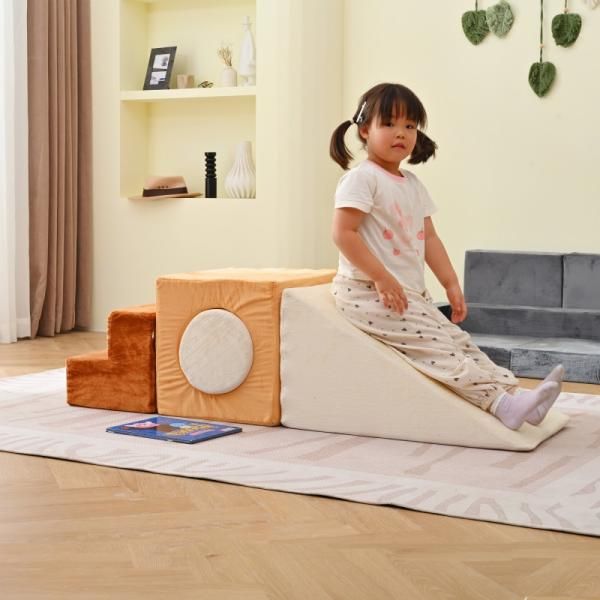 積み木クッション 子供ソファ つみきソファ ソフト ブロックソファ 小学生 子供 洗える ソファー 積み木 大型 室内 キッズスペース フロアソファ