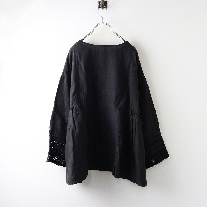 2024AW ネストローブ nest Robe リネンレースサイドギャザー2way 2024AW ネストローブ nest Robe リネンレースサイドギャザー2way