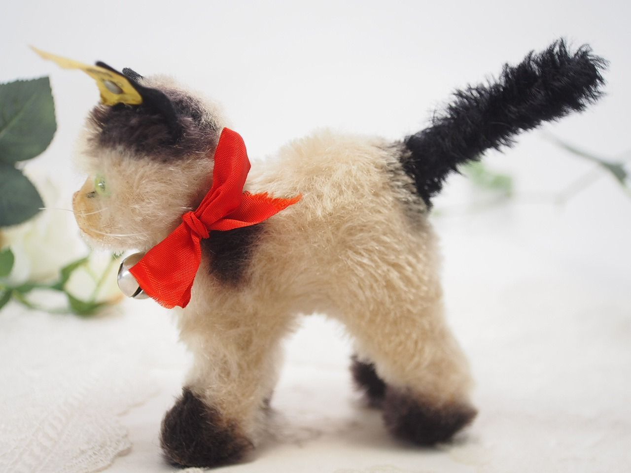 シュタイフ☆Young Kitty Gussy 12cm☆グッシーキャット/仔猫