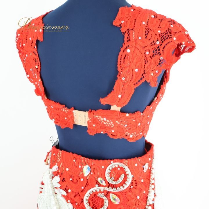 ベリーダンス オリエンタル 衣装 上下セット レディース レッド系 赤 真っ赤 シルバー ラインストーン ラメ 装飾 舞台 発表会 イベント コスチューム ゴージャス セットアップ ダンス衣装 ベリーダンス衣装 おしゃれ ステージ衣装 LLC-HASEGAWATOSO_COM