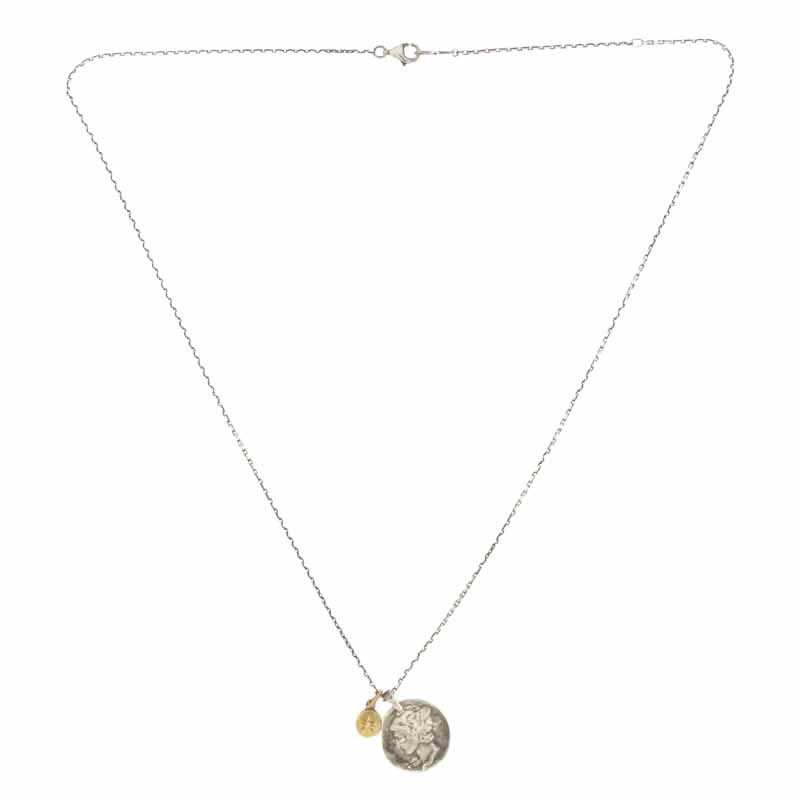 シンパシーオブソウル|SYMPATHY OF SOUL リバティーヘッドネックレス シルバー K18 ゴールド チャーム シルバー サイズ ユニセックス表記なし
