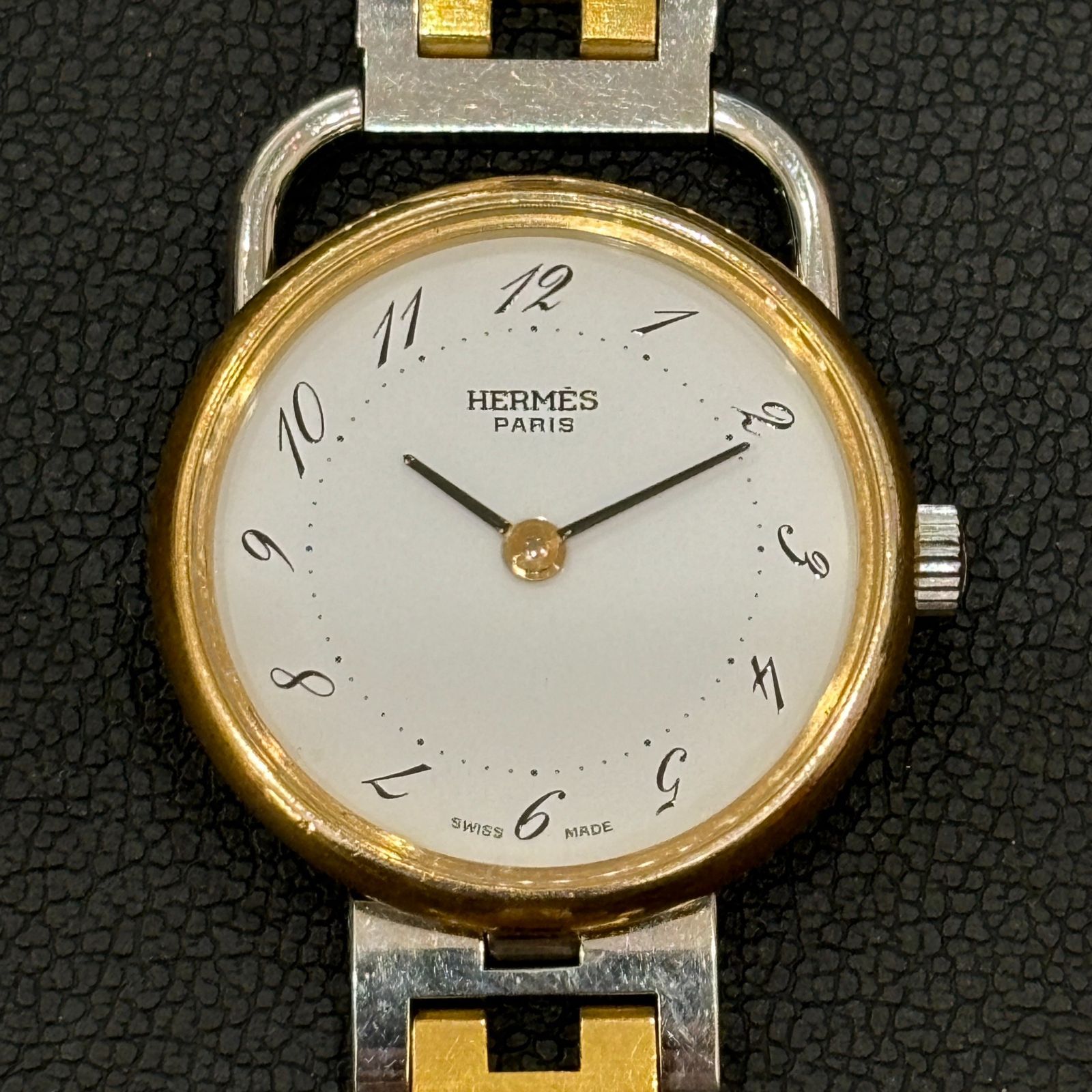 ΩNA3139 大人気！ HERMES エルメス 腕時計 アルソー クオーツ