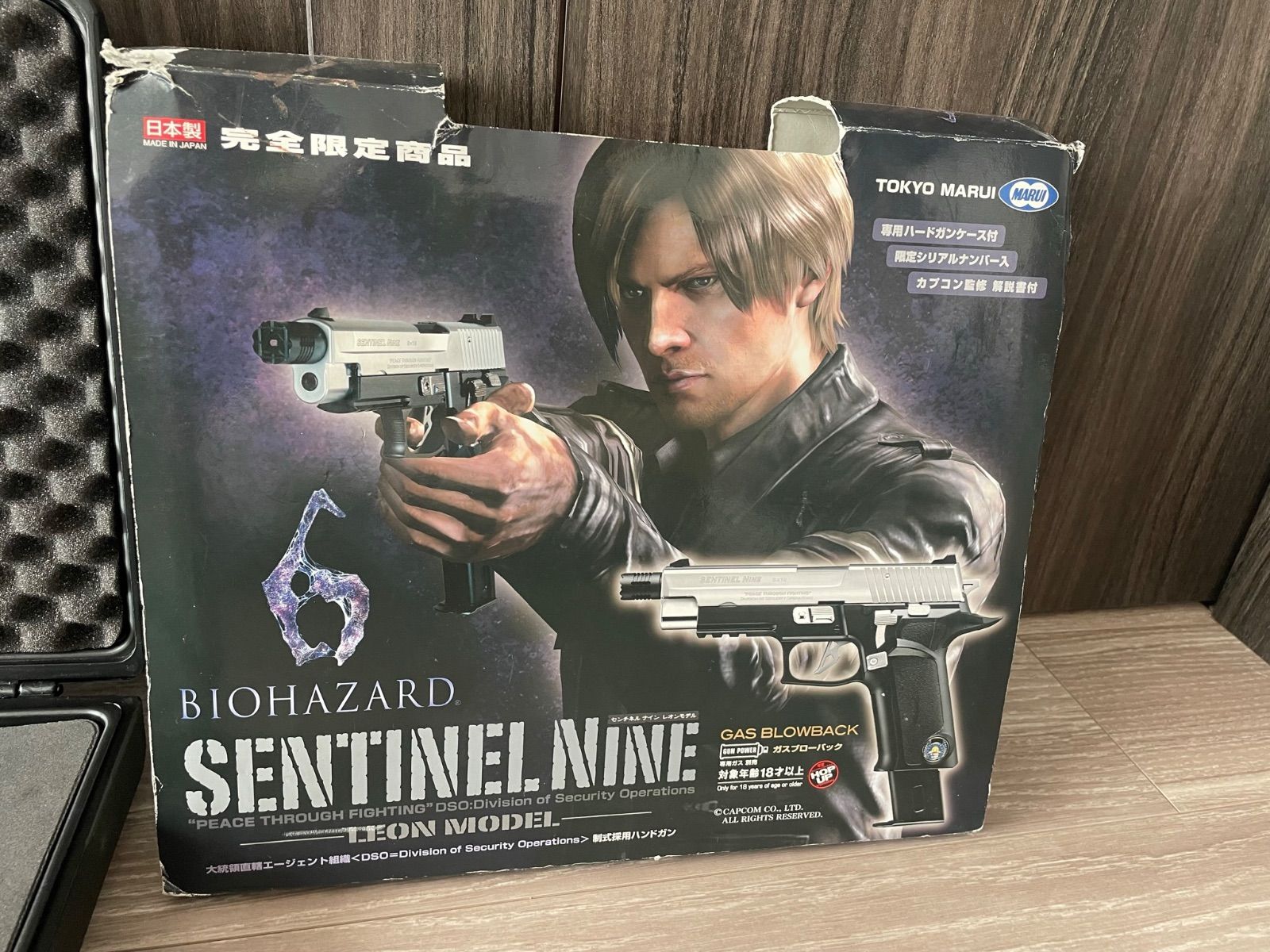 バイオハザード センチネルナイン　レオン　限定 ガスガン 東京マルイ バイオハザード センチネルナイン レオン