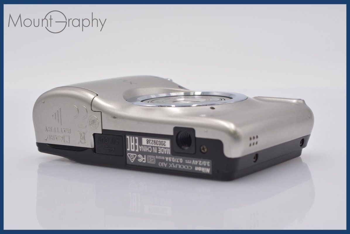 ☆極上美品☆ ニコン Nikon COOLPIX A10 5x 単三電池仕様 ☆完