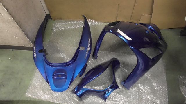 アドレスV125S CF4MA の 純正カウルセット 傷 爪折:#1701138540