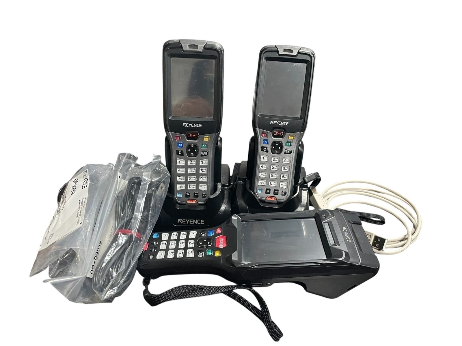 美品□ KEYENCE ハンディターミナル BT-W370 BT-W85Tバーコード