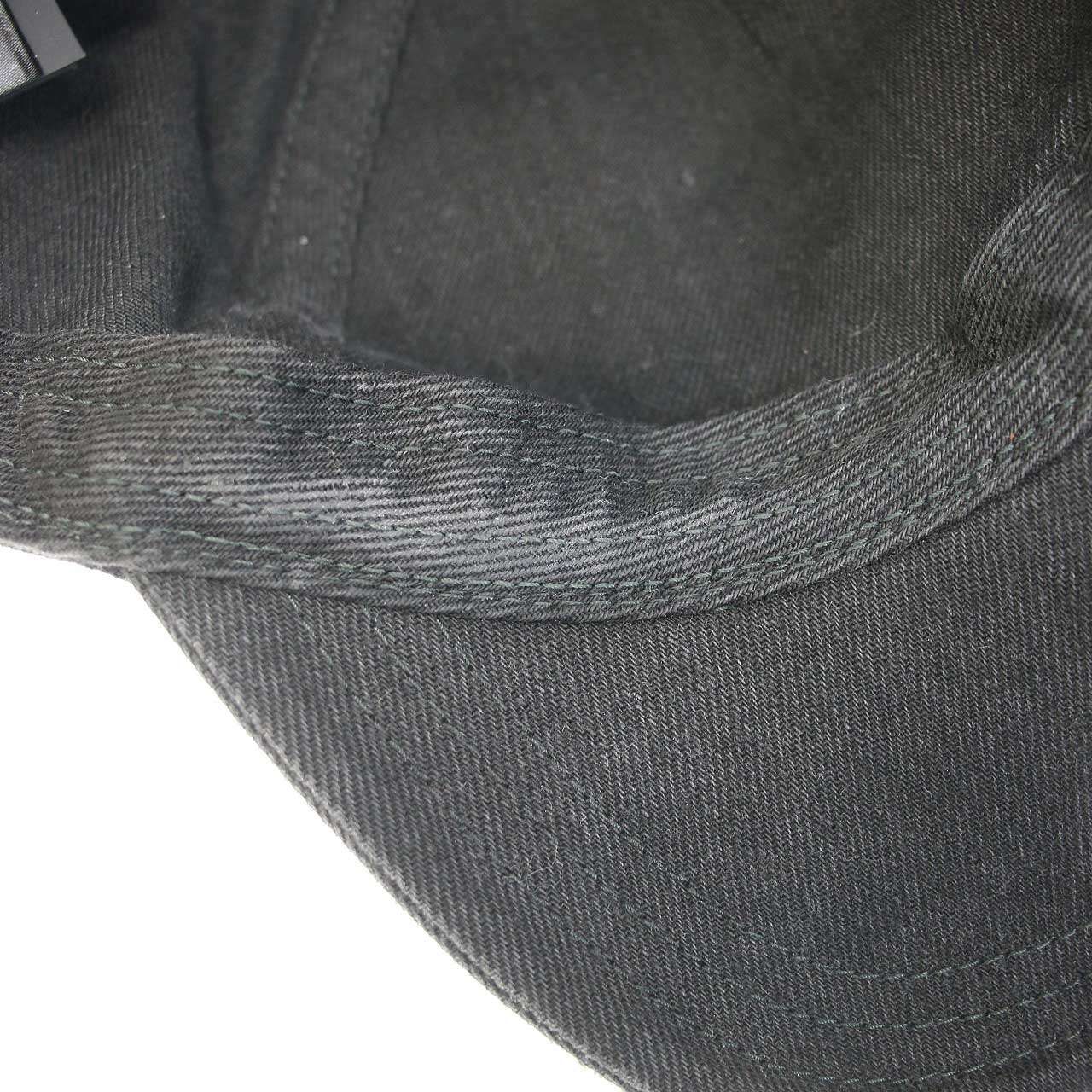 miu miu ブラック ベースボールキャップ ブラック sサイズ Miu Miu