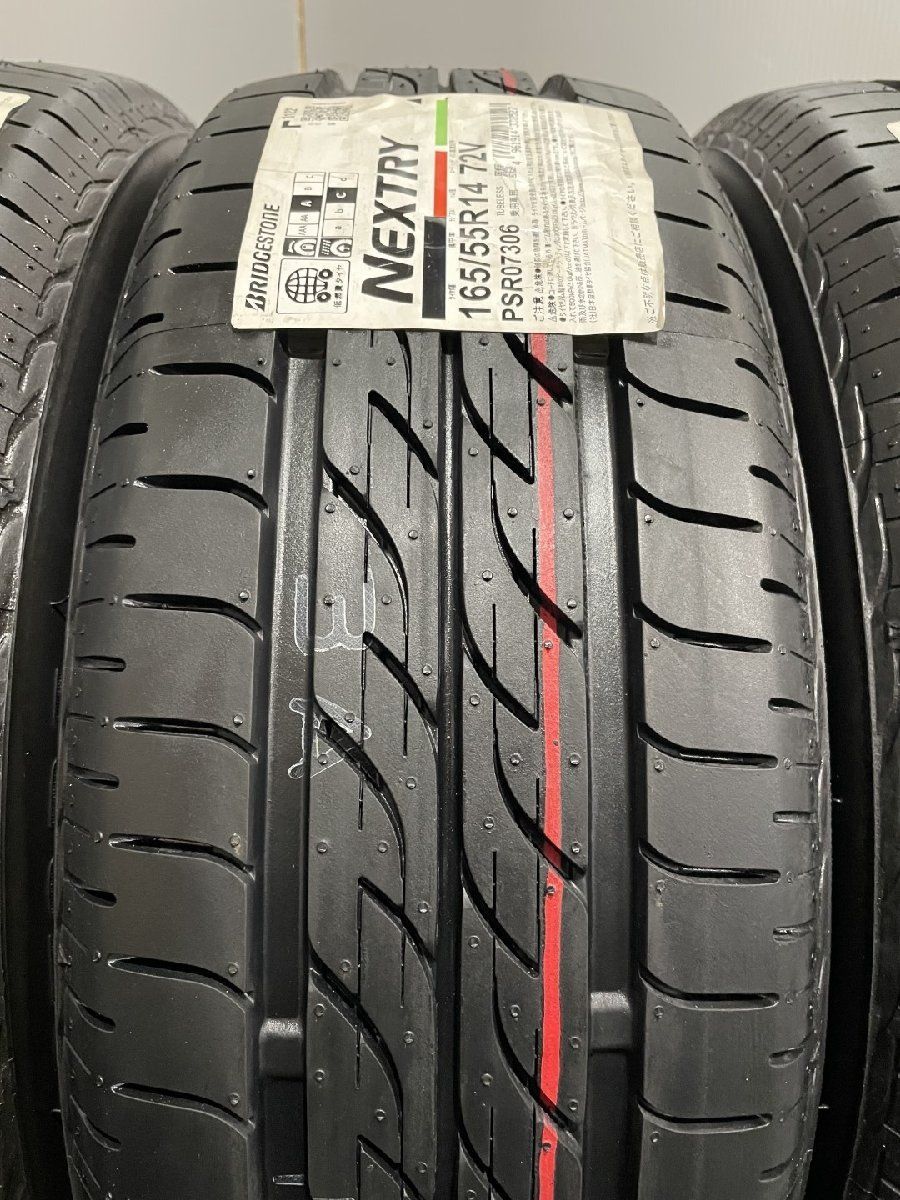 新品 BS BRIDGESTONE NEXTRY 165/55R14 72V 14インチ 夏タイヤ 4  