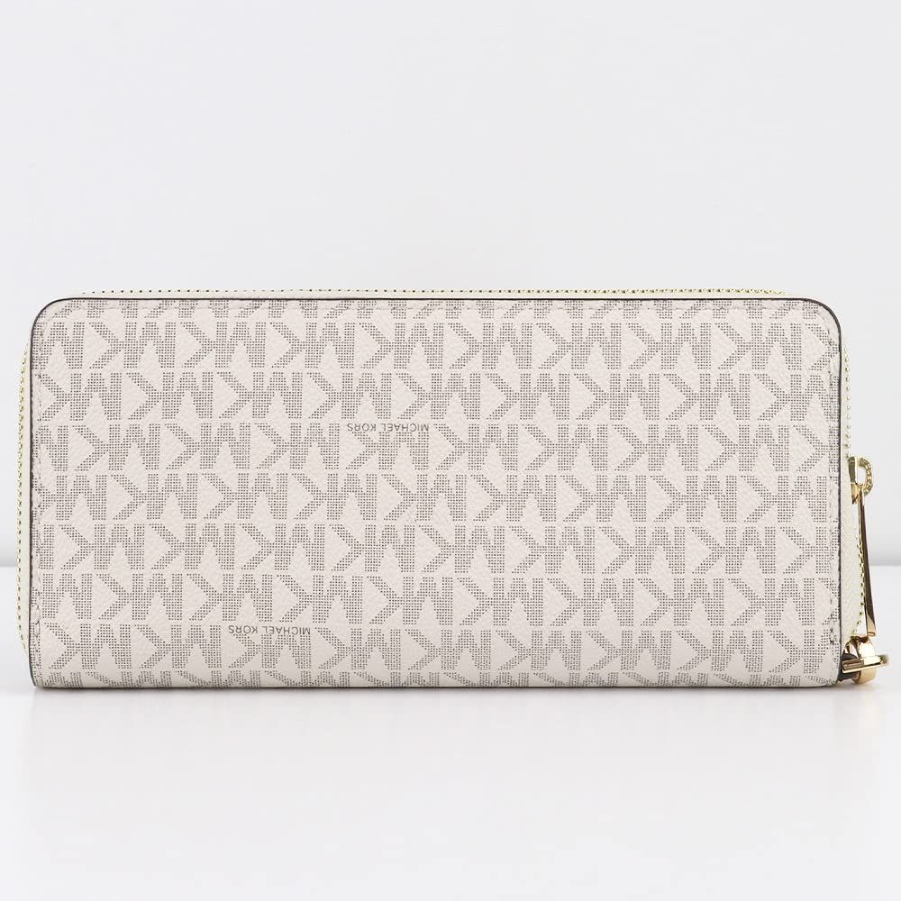マイケルコース 長財布 35F8GTVT3B ストラップ付 シグネチャー レディース VANILLA バニラ 並行輸入品