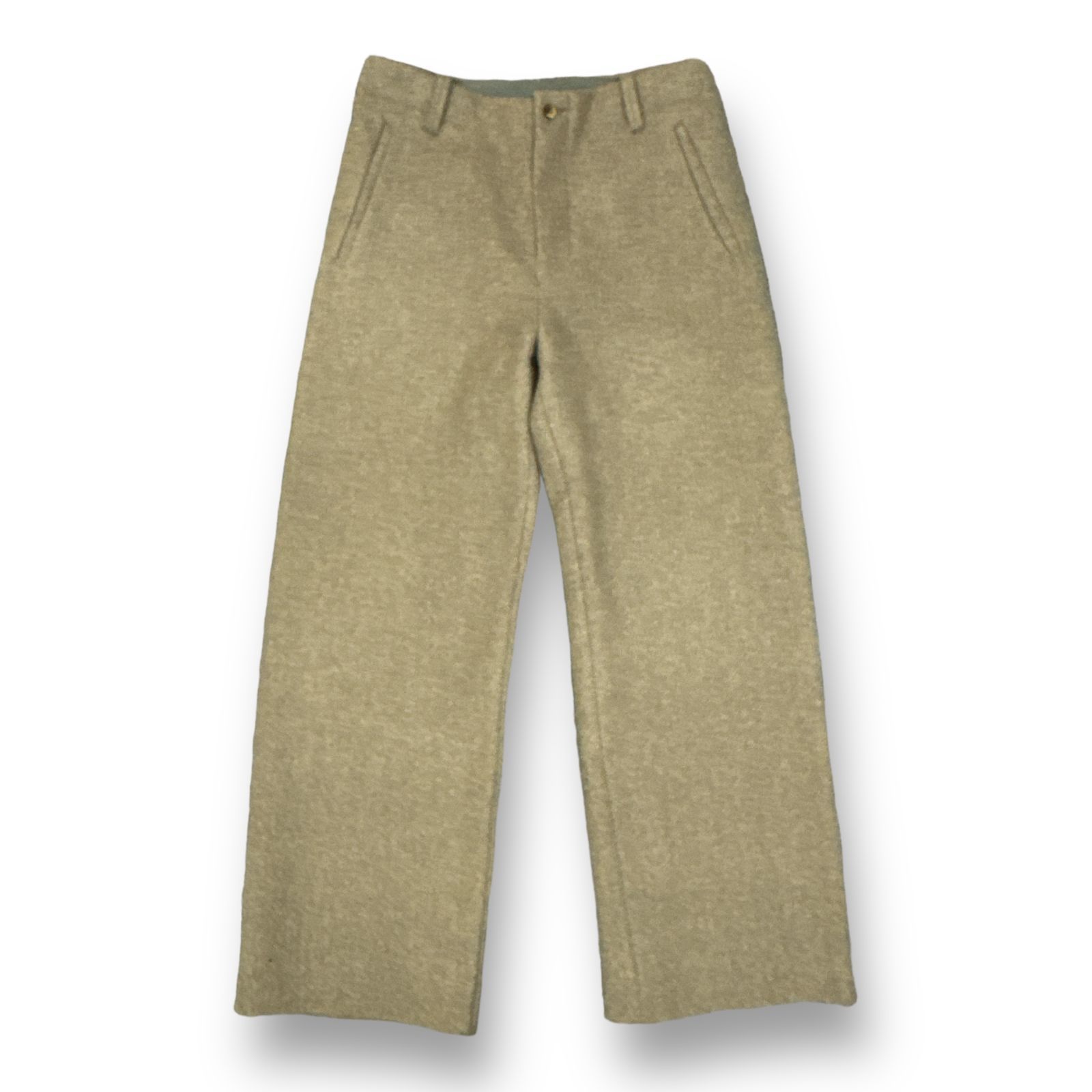 SUNSEA 21AW Felton Straight Pants フェルトストレート パンツ 