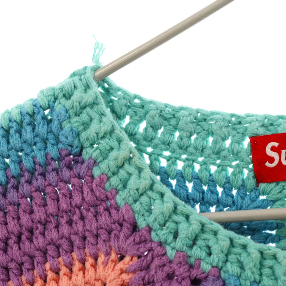 ネッククルーネックシュプリーム Hand Crocheted Sweater L ニット セーター