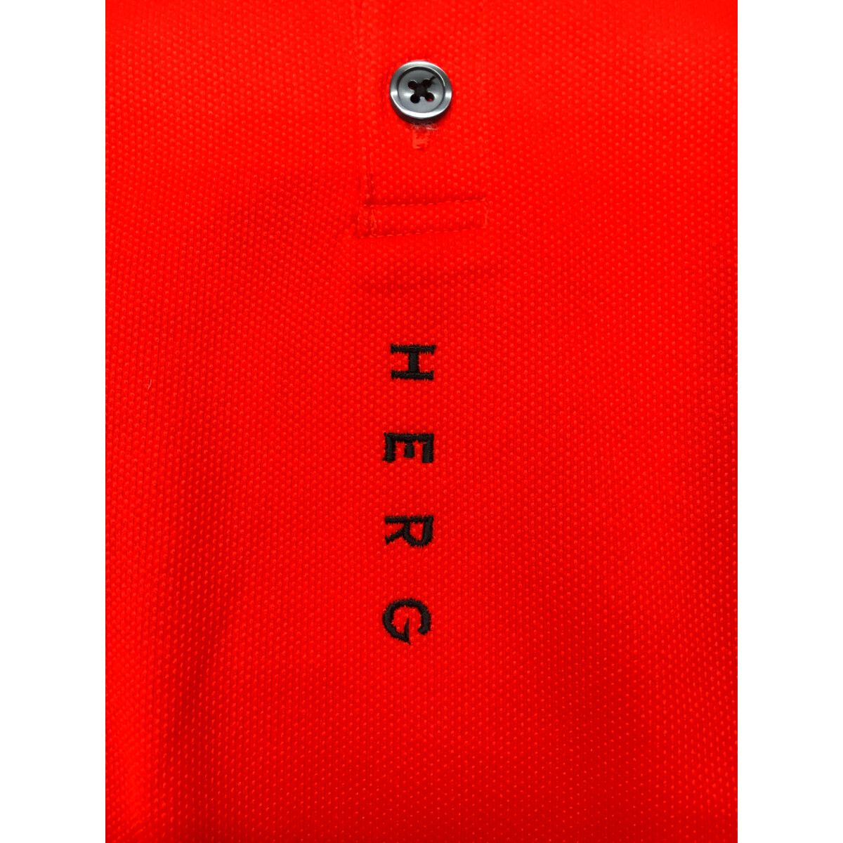 coco 中古 エルグワン HERG1 メンズ 半袖ポロシャツ 1(M) 赤 レッド シンプル 中古 メンズ エルグワン HERG1 半袖ポロシャツ 1(M) 赤 レッド