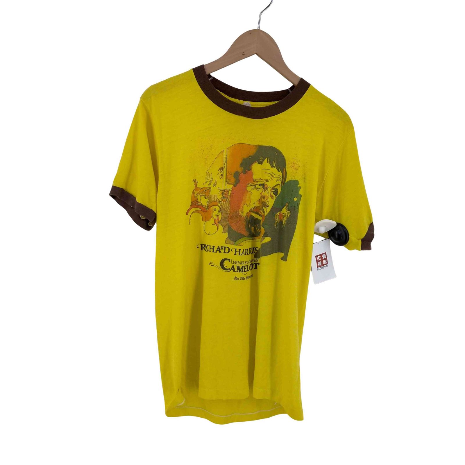 ユーズドフルギ USED古着 RICHARD HARRIS CAMELOT リンガーTシャツ メンズ 表記無 
