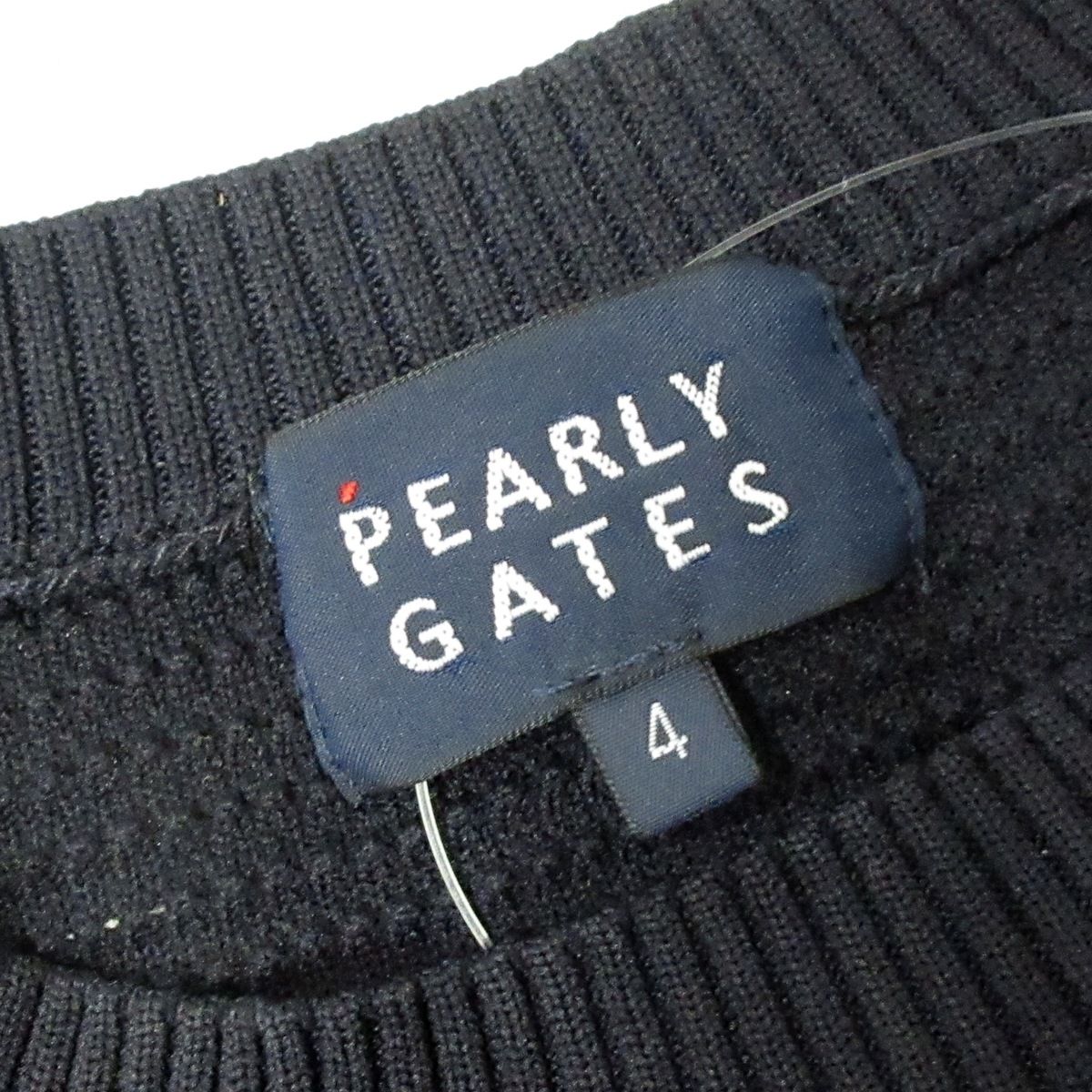 PEARLY GATES(パーリーゲイツ) 長袖セーター サイズ4 XL メンズ美品 