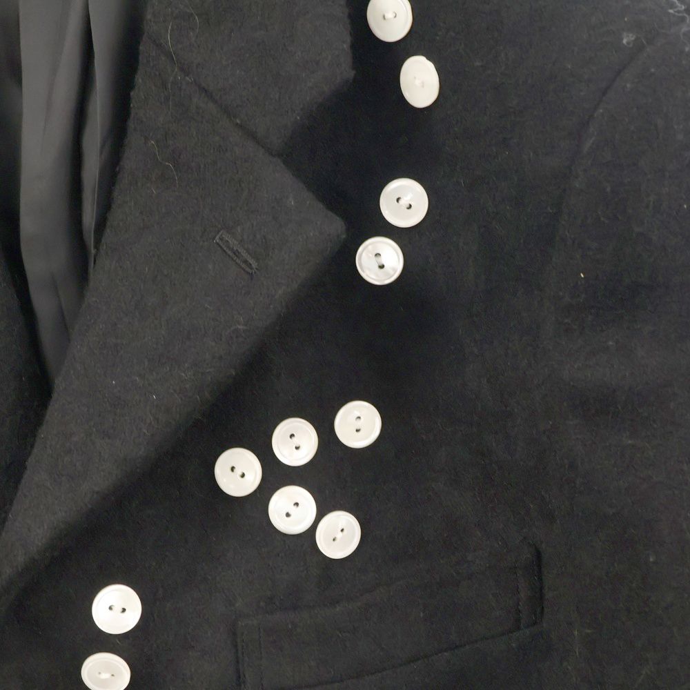 NO.N.Y コムデギャルソンオムプリュス ボーン付きコート ウールギャバ COMME des GARCONS HOMME PLUS (コムデギャルソンオムプリュス