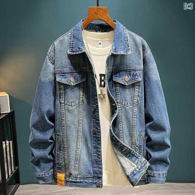  M メンズ ファッション 服 男性用 オシャレ シンプル 大人 かっこいい ストリート アメリカン レトロ デニム ジャケット スタイル ウォッシュ加工 ダメージ加工 トップス カジュアル その他 パンツ