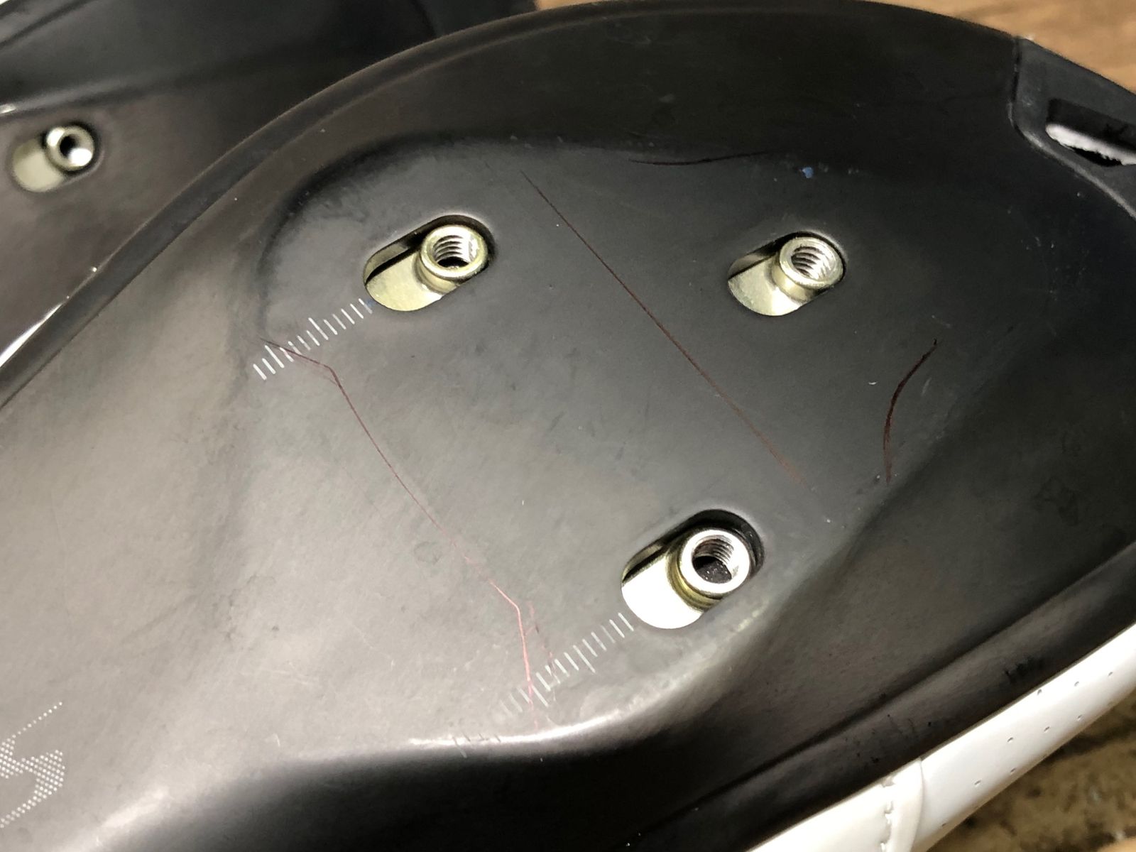 JM652 スペシャライズド SPECIALIZED S-WORKS アレス ARES 2 ビンディングシューズ 白 3穴 BOA EU42 BRIGHTFACE_UK