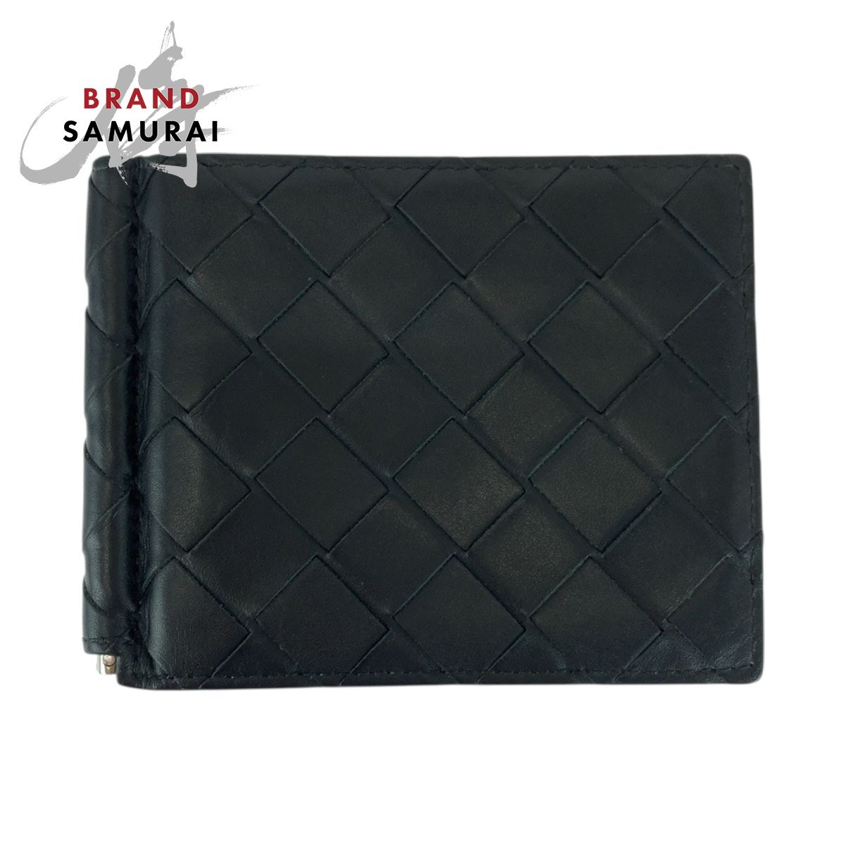 ✨美品✨】 サンローラン マネークリップ カーフスキン ブラウン 付属