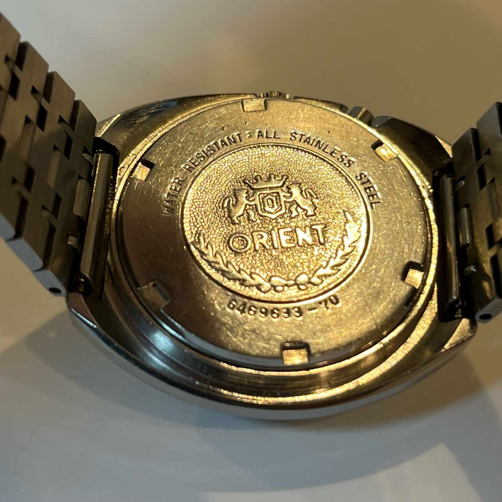 オリエント ハイエース 自動巻 21石 青文字盤 デイデイト - メルカリ