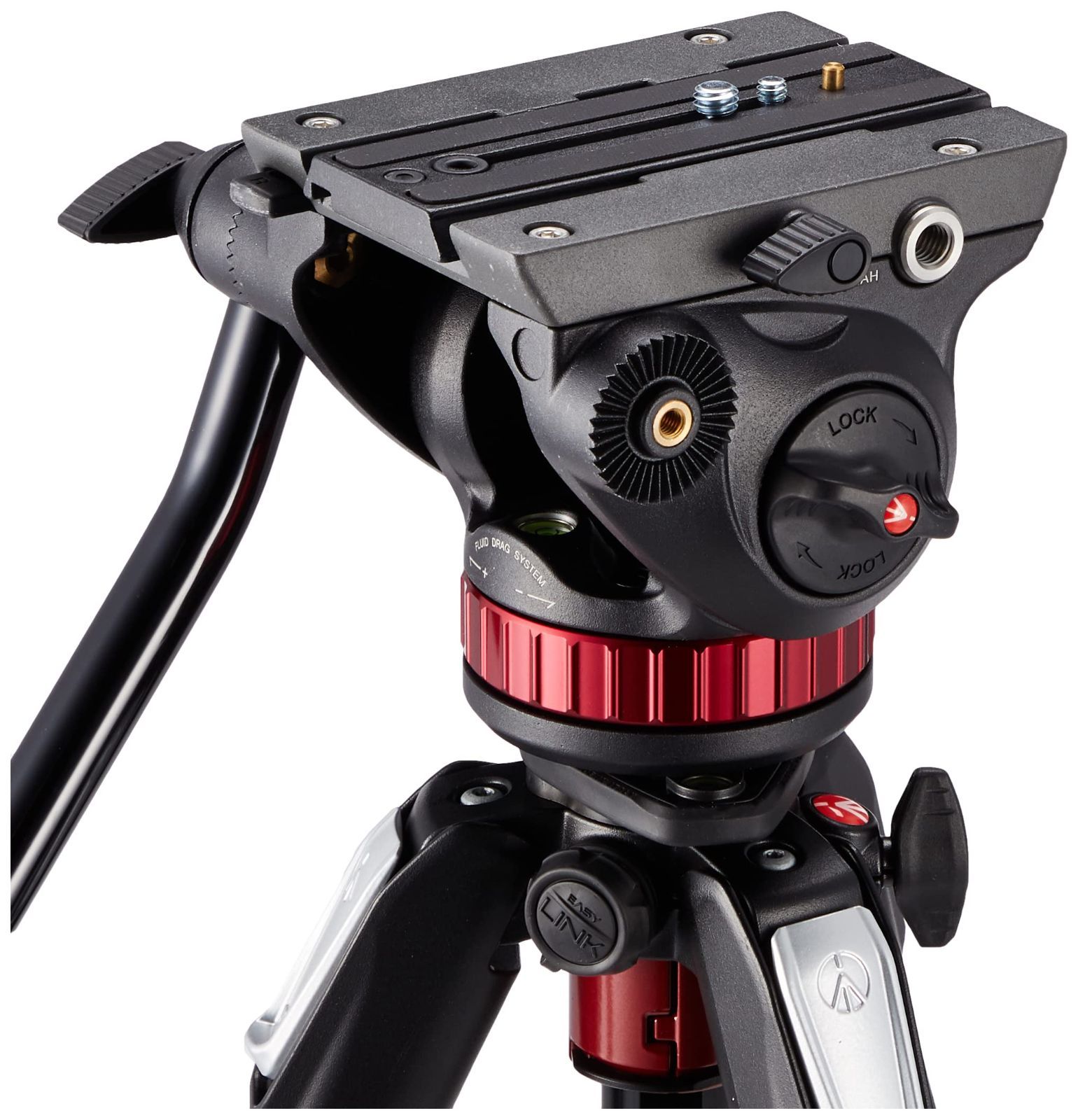 Manfrotto マンフロット MVK502055XPRO3 MVH502AHビデオ雲台+ 