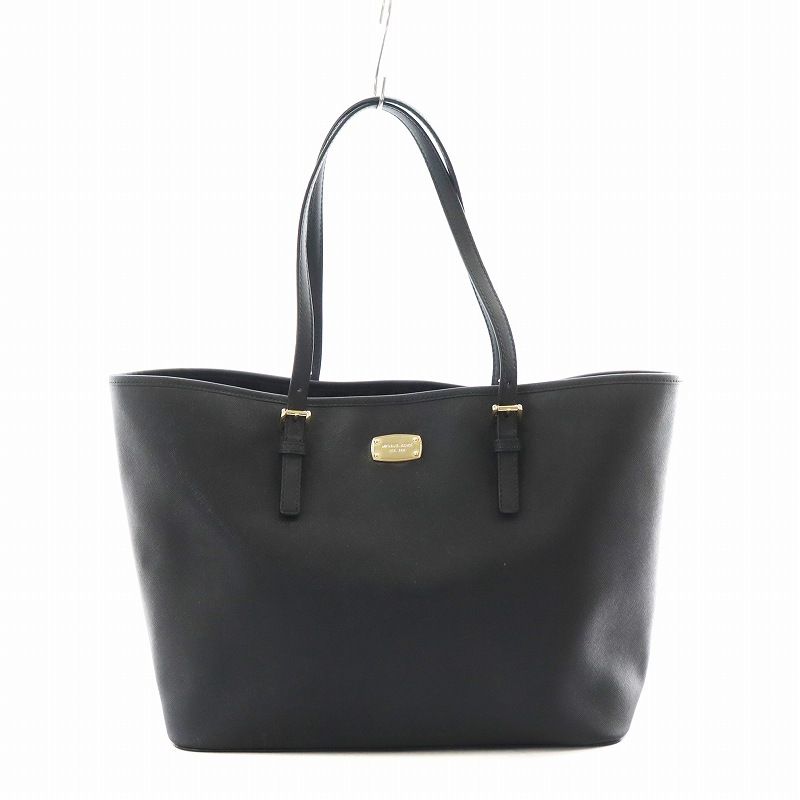 マイケルコース MICHAEL KORS トートバッグ 肩掛け レザー 黒