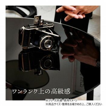 円形ガラステーブル幅75 ROND