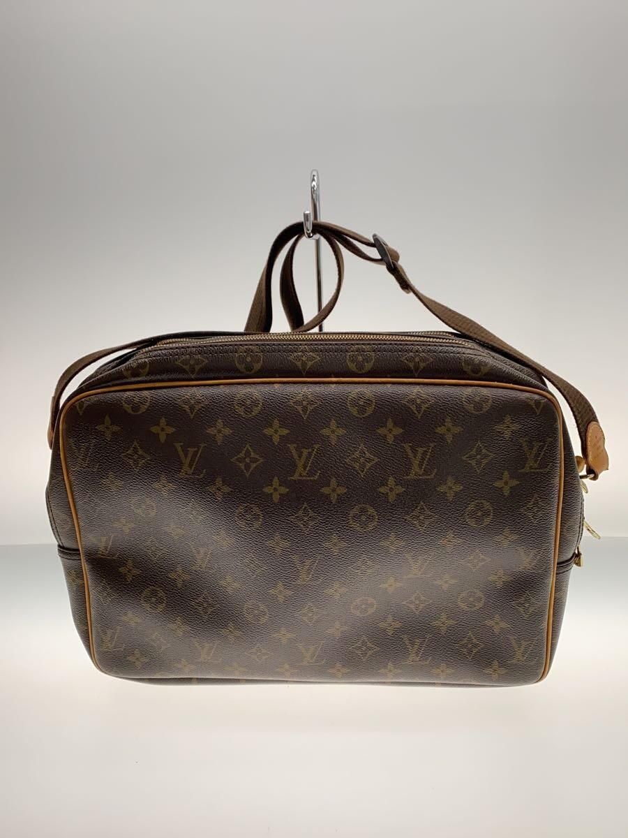 LOUIS VUITTON リポーターPM_モノグラム・キャンバス_BRW PVC ブラウン - メルカリ