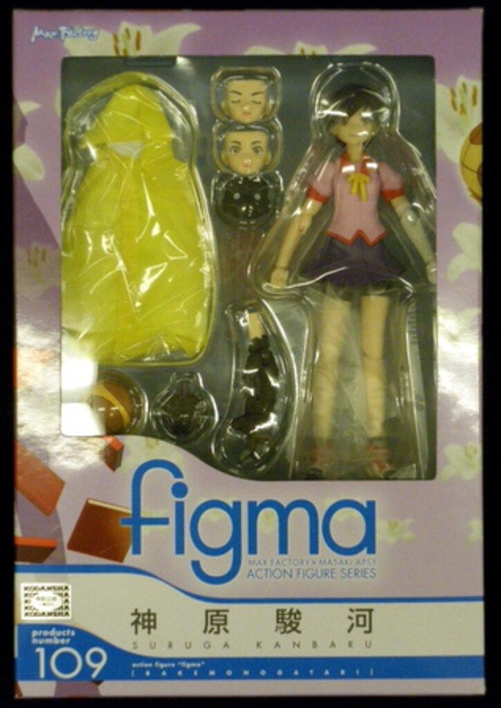 【新品未開封】figma フィグマ　109　神原駿河　化物語 マックスファクトリー figma/化物語(物語シリーズ) 【109 神原