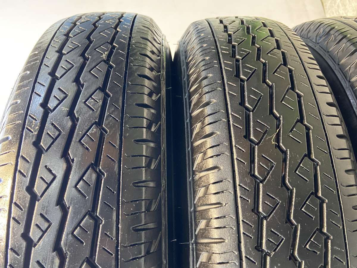 155/80R14 88/86LT ブリヂストン V600 トヨタ純正 AL 14x5.0 100