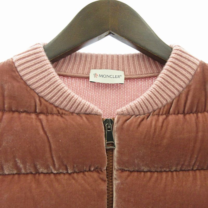 モンクレール MONCLER 美品 MAGLIONE TRICOT CARDIGAN カシミヤ混 
