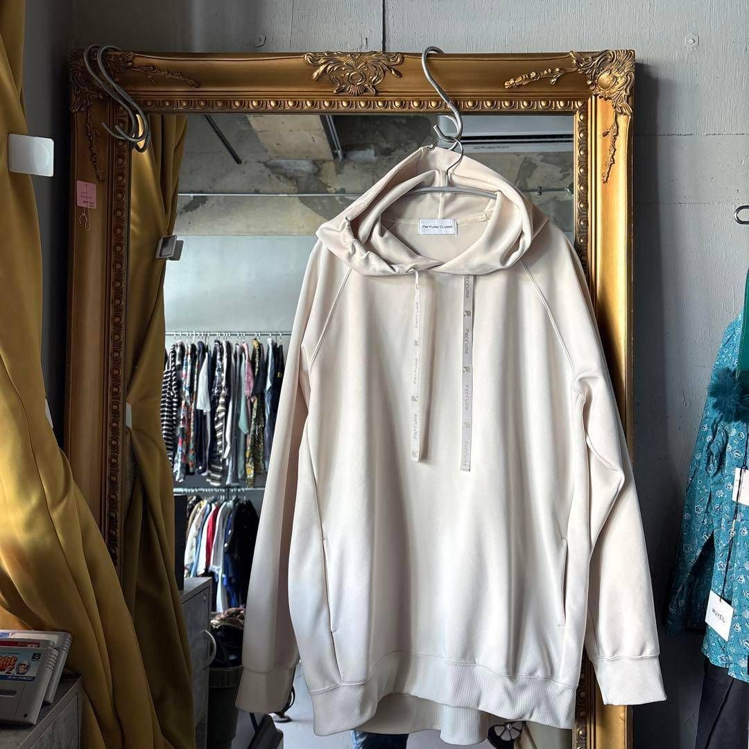 Perfume closet パフュームクローゼット パーカー トレーナー 白 長袖 メンズ グッズ Ｌ