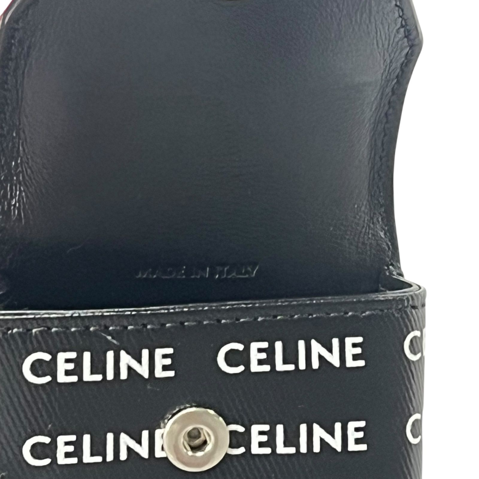 ○美品 セリーヌ CELINE エンベロープ AirPodsケース キーリング ○美品 セリーヌ CELINE エンベロープ AirPodsケース キーリング