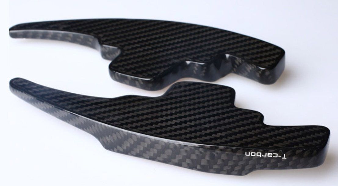 メルセデス ベンツ A B SLKなど パドルシフト カバー カーボンファイバー カスタムパーツ 設計 取付簡単 ぴったりフィ