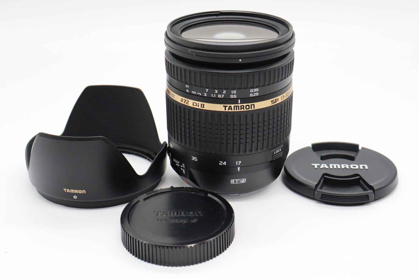 良品】TAMRON 大口径標準ズームレンズ SP AF17-50mm F2.8 XR DiII VC