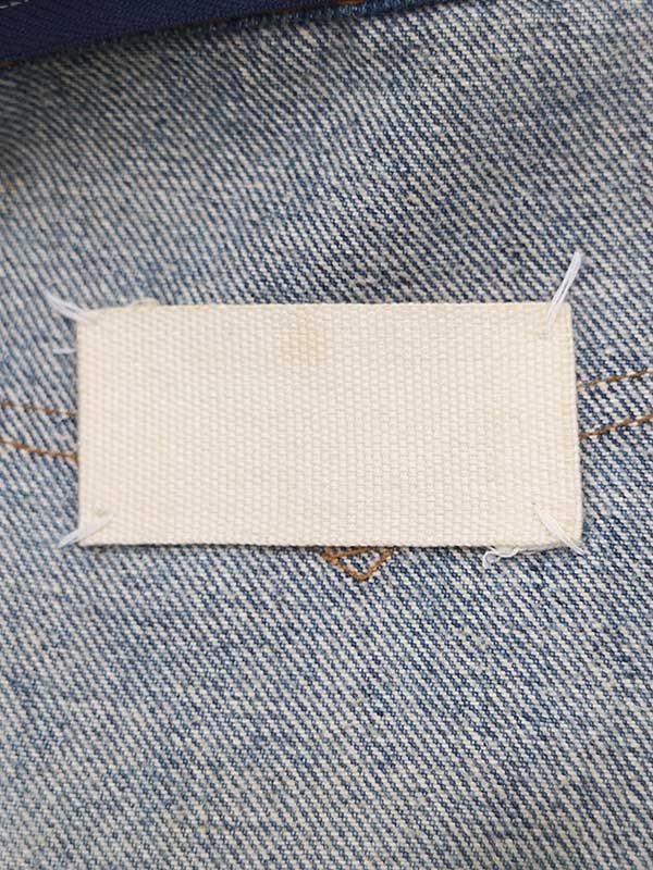 Maison Martin Margiela メゾン マルタン マルジェラ 1999SS 初期 アーティザナル DENIM POCKET NECK  STRAP デニムポーチバッグ ブルー サイズ：表記なし - メルカリ