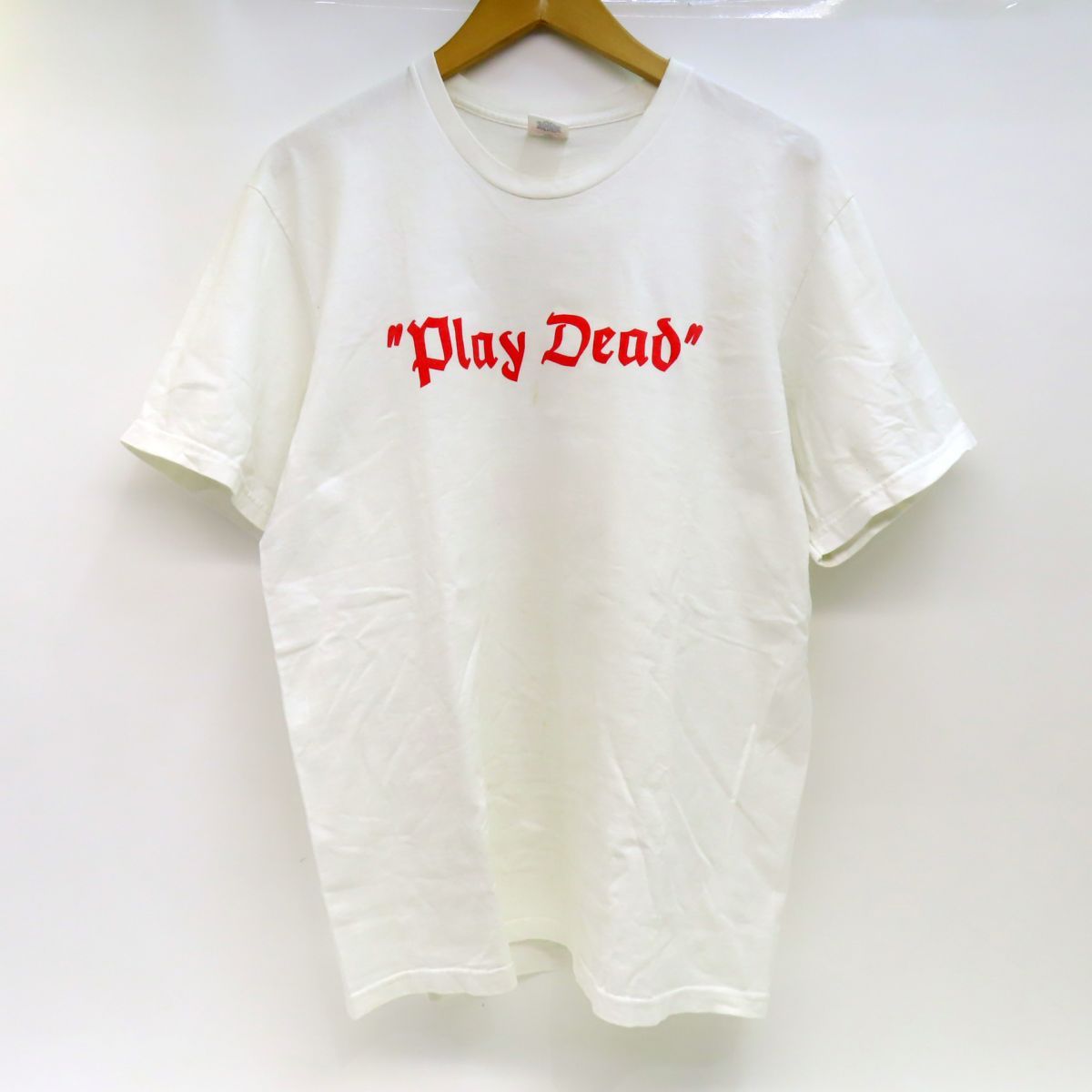 supreme Play Dead tee Lサイズ Supreme “Play Dead” Tee White Men's - FW22 - US