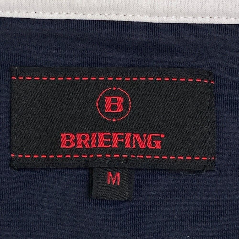 サイズ：M BRIEFING GOLF ブリーフィング 半袖ポロシャツ