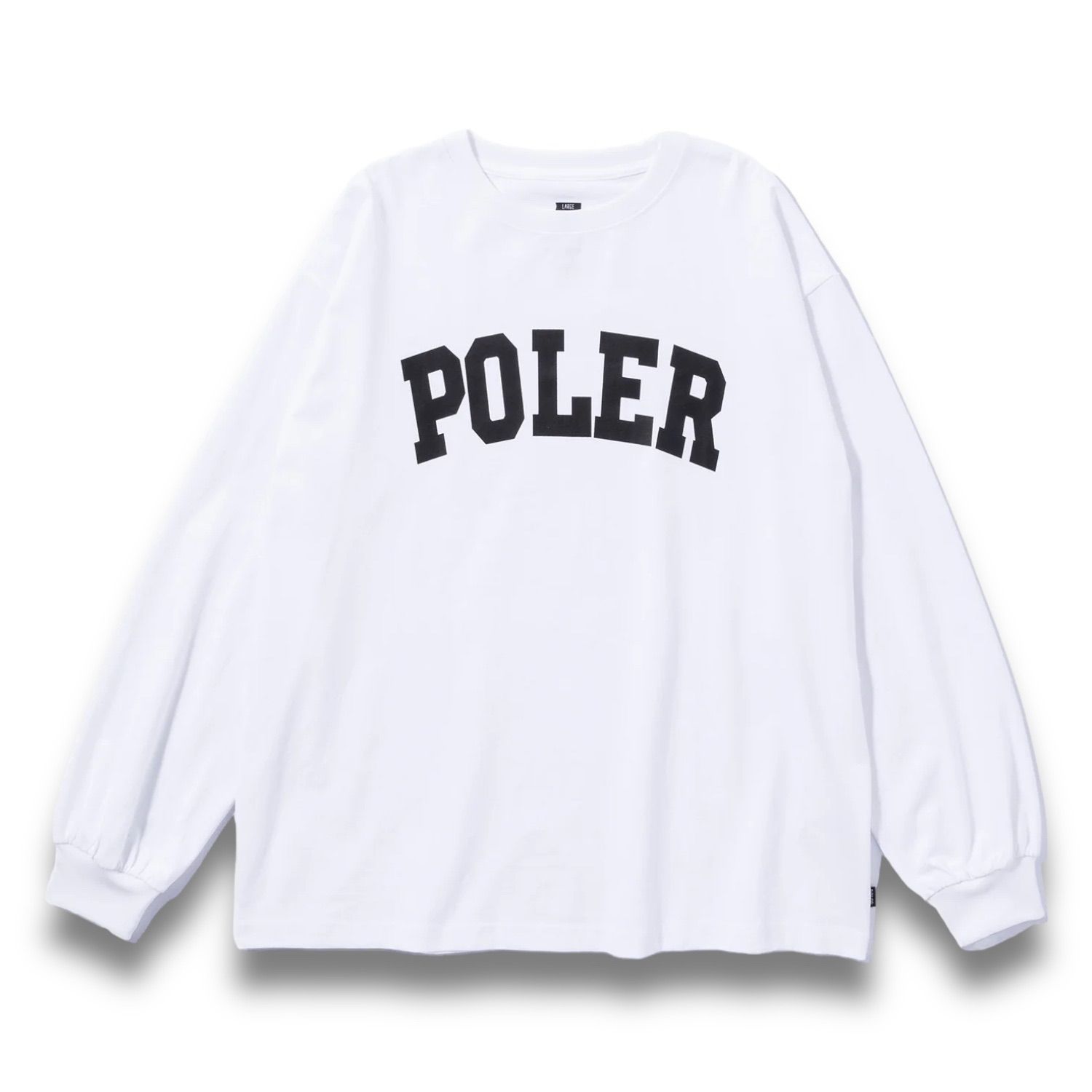 ポーラー 長袖Tシャツ【新品】POLER COLLEGE RELAX FIT L/S TEE  / 243mcv0087