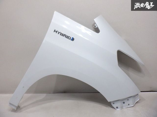 トヨタ純正 ATH20W アルファード ハイブリッド HV フロント フェンダー 右 右側 運転席側 パールホワイト 棚1J11