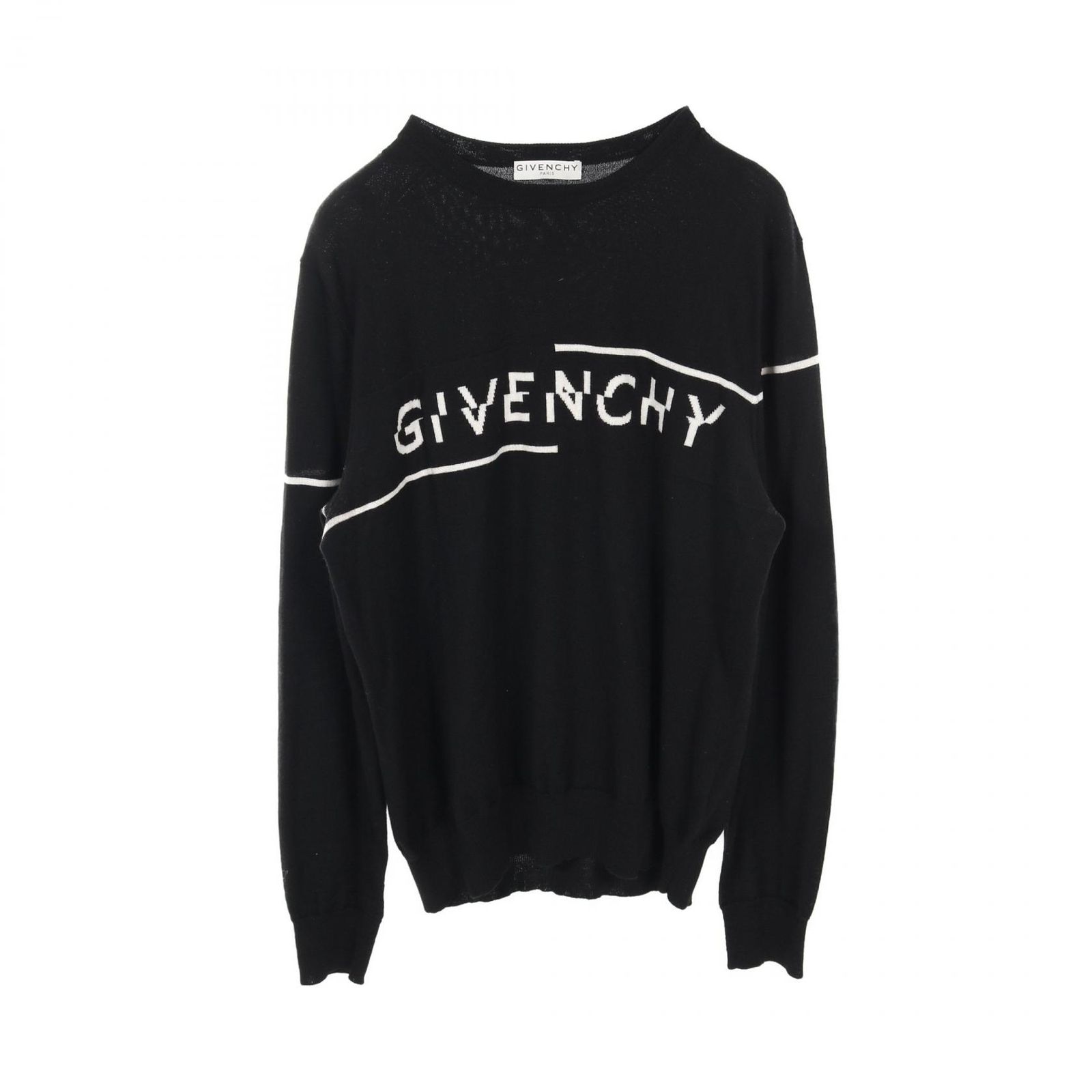 ジバンシー　givenchy ニット Amazon | [ジバンシィ]ニット・セーター ロゴ ブラック メンズ