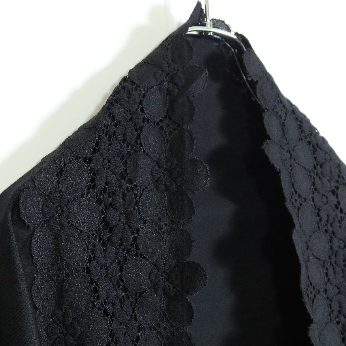 美品】インゲボルグ☆ワンピ＆カーデ セットアップ フラワーレース  