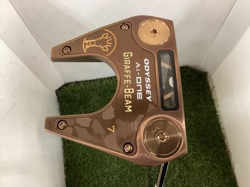 中古】 オデッセイ Ai-ONE TRI-BEAM JAILBIRD MINI CS 34インチ パター